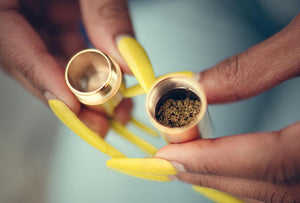 smell proof weed canister
