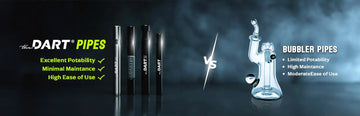 Bubbler Pipes vs The Dart: The Ultimate Smoking Showdown