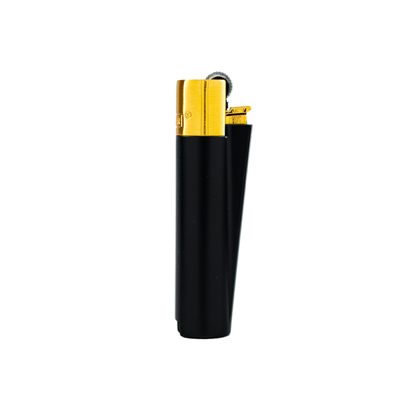 Metal Clipper Lighter (Black/Gold)