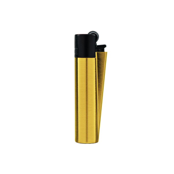 Metal Clipper Lighter (Gold/Black)